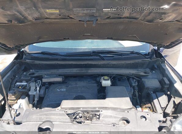 5N1DR2MM7HC673681 2017 NISSAN PATHFINDER Blue Rear view