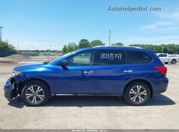 5N1DR2MM7HC673681 2017 NISSAN PATHFINDER Blue 360 interior view
