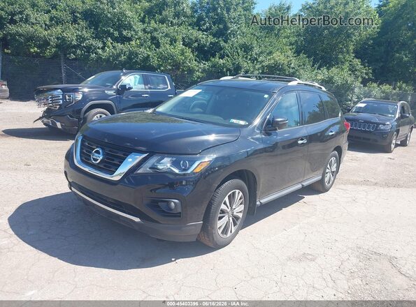 5N1DR2MM7HC688746 2017 NISSAN PATHFINDER Black Przód lewy