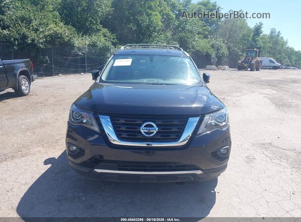 5N1DR2MM7HC688746 2017 NISSAN PATHFINDER Black Widok zestawu wskaźników