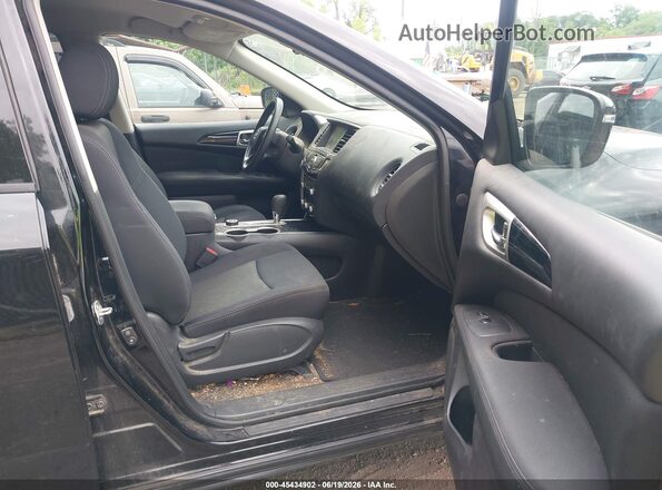5N1DR2MM7HC912243 2017 NISSAN PATHFINDER Black Вид салону спереду
