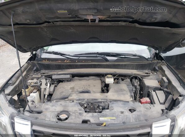 5N1DR2MM7HC912243 2017 NISSAN PATHFINDER Black Вид ззаду