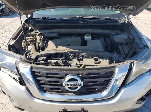 5N1DR2MM7HC912517 2017 NISSAN PATHFINDER Silver Շարժիչի բաժամունքի տեսք