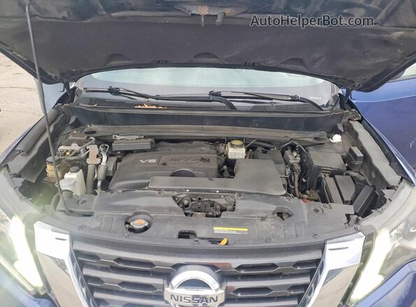 5N1DR2MM7JC643943 2018 NISSAN PATHFINDER Blue 