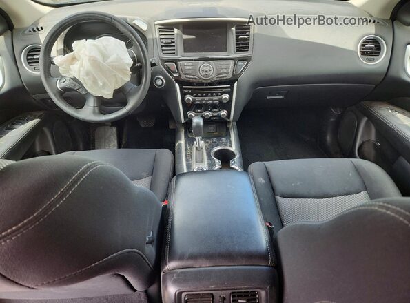 5N1DR2MM7JC644266 2018 NISSAN PATHFINDER Blue Vista del salpicadero
