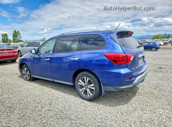 5N1DR2MM7JC644266 2018 NISSAN PATHFINDER Blue Trasero izquierdo