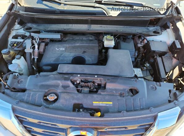 5N1DR2MM7JC654232 2018 NISSAN PATHFINDER White Engine compartment view