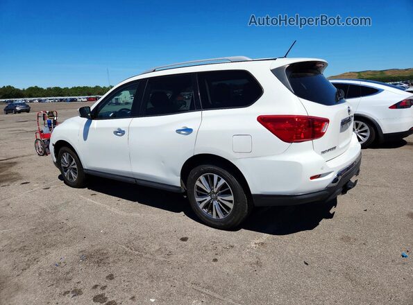 5N1DR2MM7JC654232 2018 NISSAN PATHFINDER White Rear left