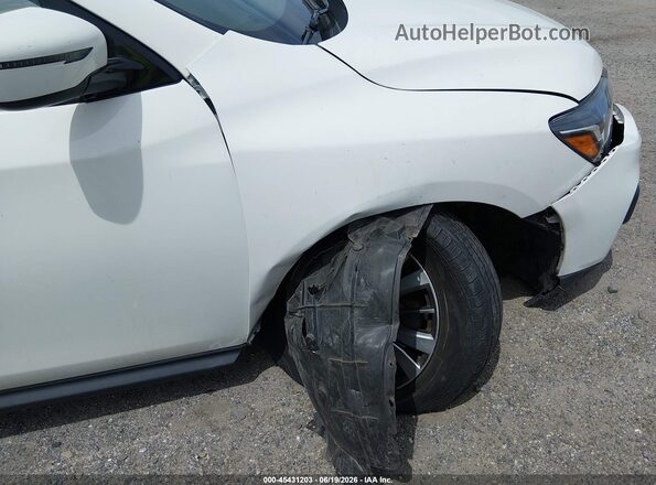 5N1DR2MM7JC664078 2018 NISSAN PATHFINDER White Դիմացի տեսք