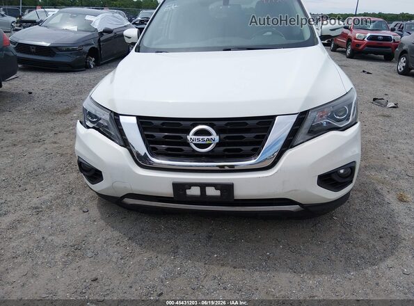 5N1DR2MM7JC664078 2018 NISSAN PATHFINDER White Սարքավորումների վահանակի տեսք