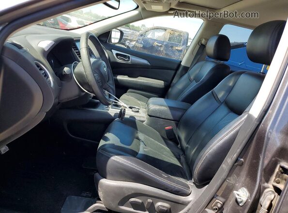 5N1DR2MM7JC669247 2018 NISSAN PATHFINDER Gray Vista interior delantera