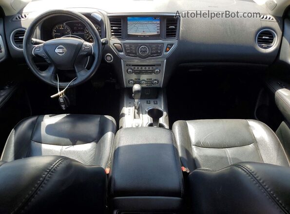5N1DR2MM7JC669247 2018 NISSAN PATHFINDER Gray Vista del salpicadero