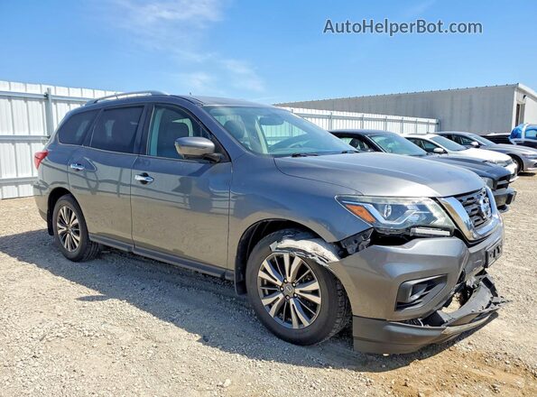 5N1DR2MM7JC669247 2018 NISSAN PATHFINDER Gray Delantero derecho