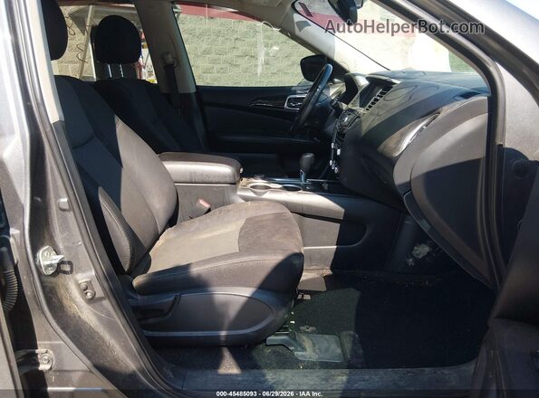 5N1DR2MM7JC674304 2018 NISSAN PATHFINDER Gray Widok wnętrza z przodu