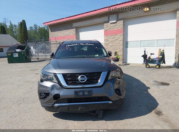 5N1DR2MM7JC674304 2018 NISSAN PATHFINDER Gray Widok z przodu