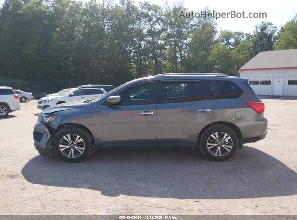 5N1DR2MM7JC674304 2018 NISSAN PATHFINDER Gray Widok wnętrza 360 stopni