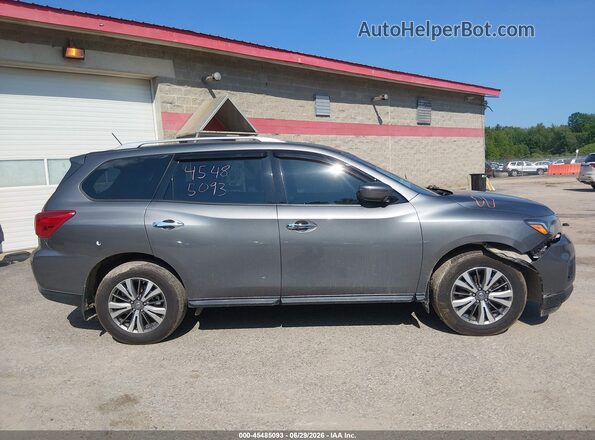 5N1DR2MM7JC674304 2018 NISSAN PATHFINDER Gray Widok wnętrza z tyłu