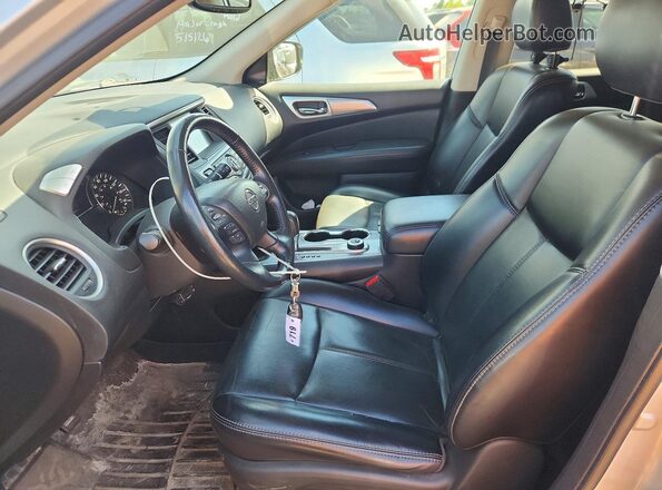 5N1DR2MM7KC606621 2019 NISSAN PATHFINDER Silver წინა სალონის ხედი
