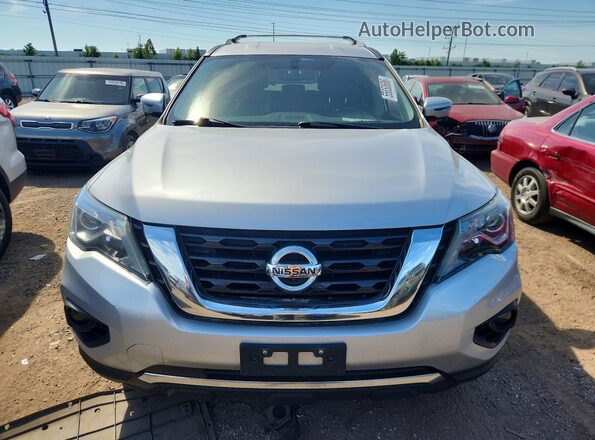 5N1DR2MM7KC606621 2019 NISSAN PATHFINDER Silver წინა ხედი