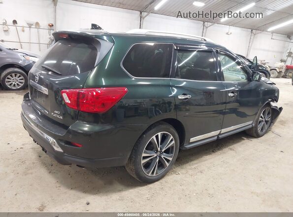 5N1DR2MM7KC606649 2019 NISSAN PATHFINDER Green Задня права чверть