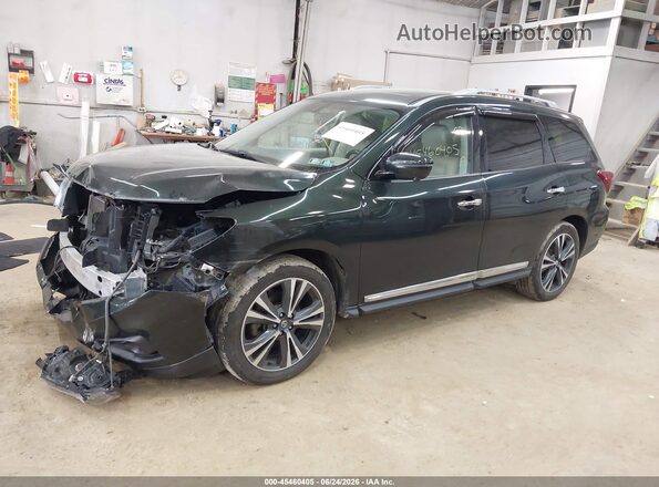 5N1DR2MM7KC606649 2019 NISSAN PATHFINDER Green Передня ліва чверть