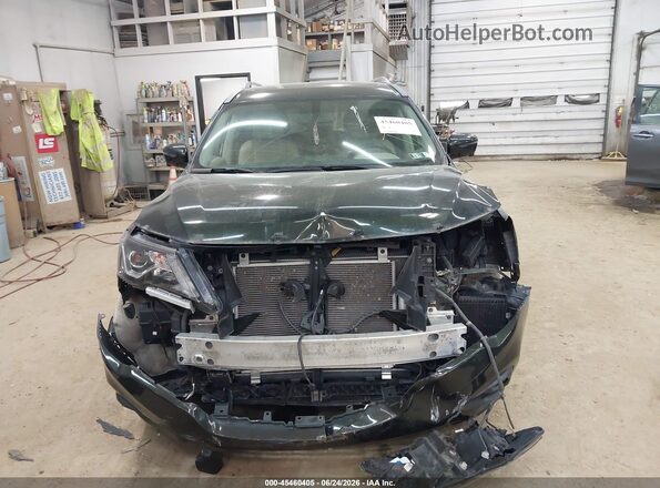 5N1DR2MM7KC606649 2019 NISSAN PATHFINDER Green Вид задньої частини салону