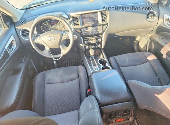 5N1DR2MM7KC620082 2019 NISSAN PATHFINDER Синий Вид панели приборов