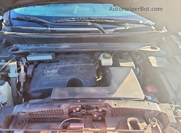 5N1DR2MM7KC620082 2019 NISSAN PATHFINDER Синий Вид подкапотного пространства