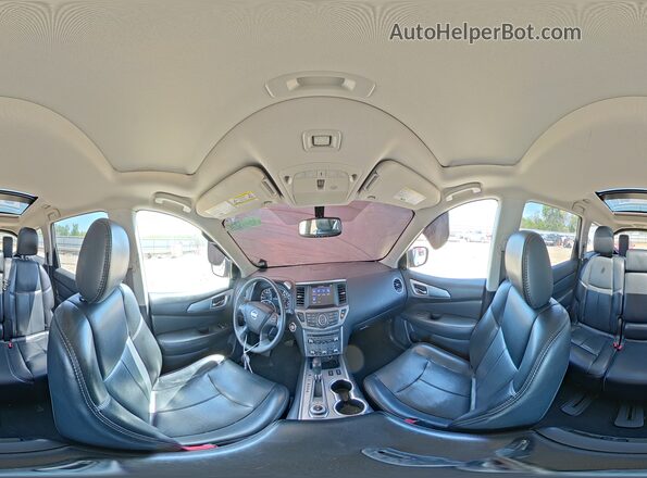 5N1DR2MM8HC601694 2017 NISSAN PATHFINDER Silver 