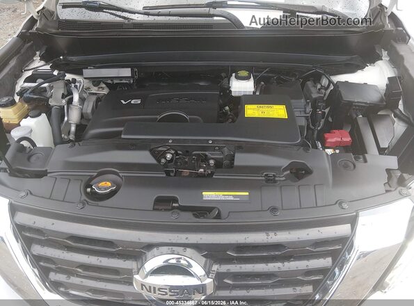 5N1DR2MM8HC603235 2017 NISSAN PATHFINDER Белый Вид сзади