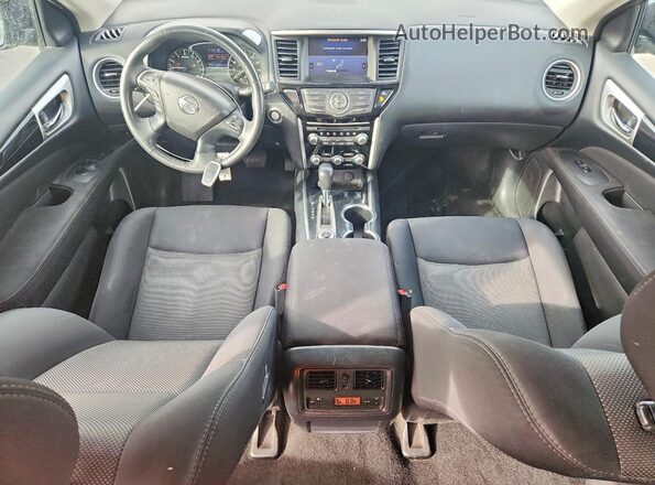 5N1DR2MM8HC624781 2017 NISSAN PATHFINDER Gray Առջևի վահանակի տեսք