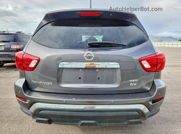 5N1DR2MM8HC624781 2017 NISSAN PATHFINDER Gray Հետևի տեսք