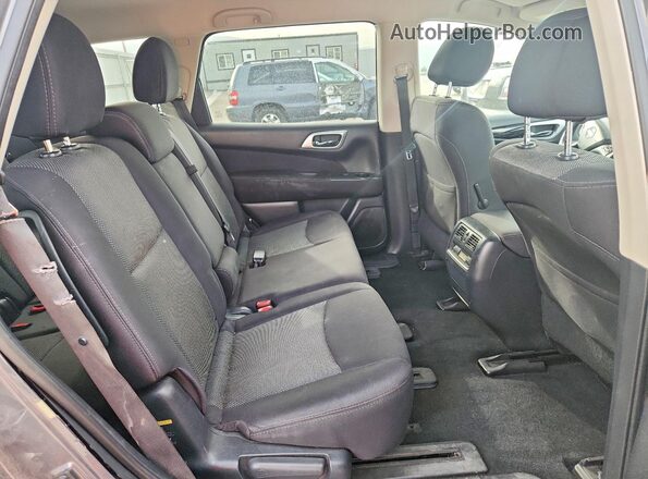 5N1DR2MM8HC624781 2017 NISSAN PATHFINDER Gray Սալոնի հետևի տեսք