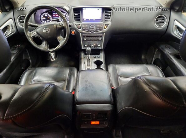5N1DR2MM8HC649311 2017 NISSAN PATHFINDER Gray Vista del salpicadero