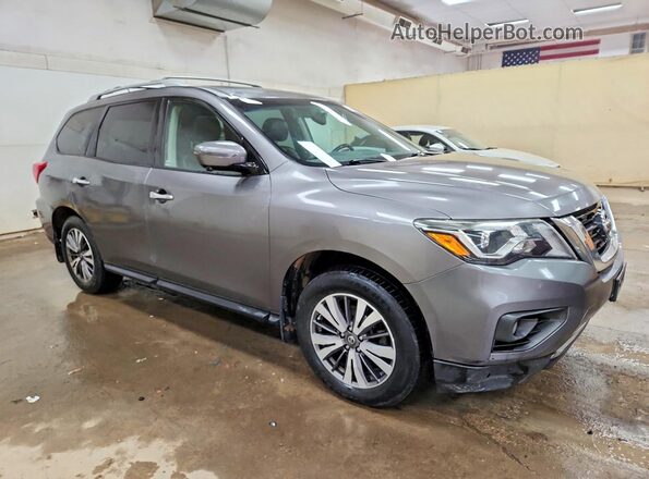 5N1DR2MM8HC649311 2017 NISSAN PATHFINDER Gray Delantero derecho