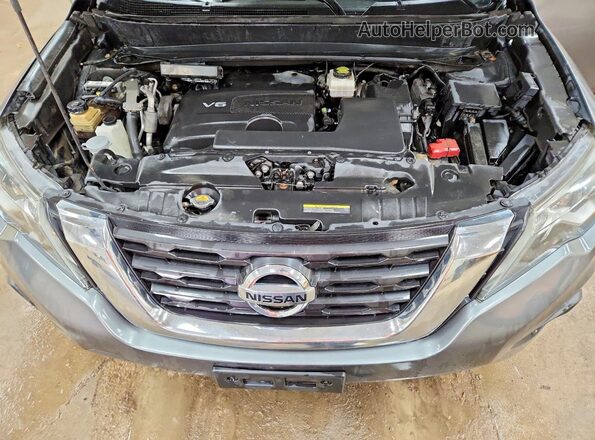 5N1DR2MM8HC649311 2017 NISSAN PATHFINDER Gray Vista del compartimento del motor