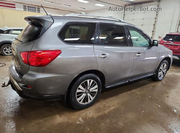 5N1DR2MM8HC649311 2017 NISSAN PATHFINDER Gray Trasero derecho