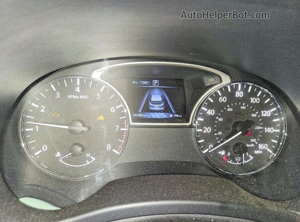 5N1DR2MM8HC649311 2017 NISSAN PATHFINDER Gray Vista del cuadro de instrumentos