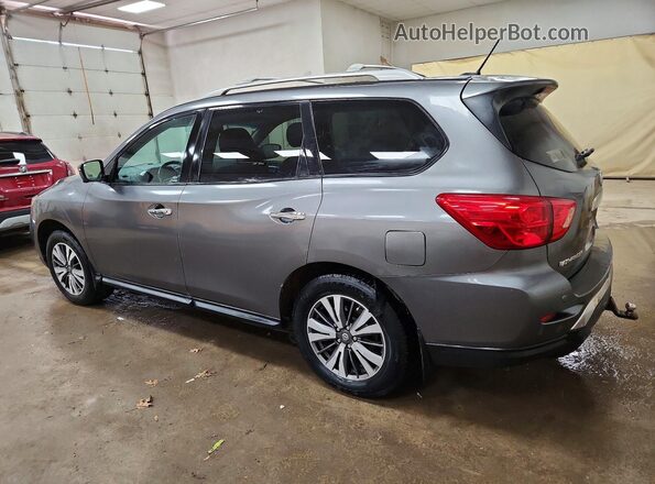 5N1DR2MM8HC649311 2017 NISSAN PATHFINDER Gray Trasero izquierdo