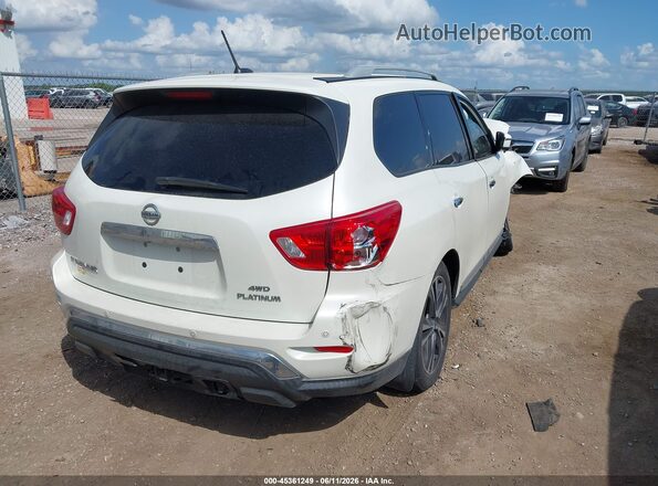 5N1DR2MM8HC649762 2017 NISSAN PATHFINDER Белый Задняя правая четверть