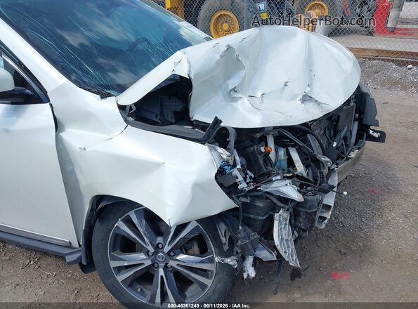 5N1DR2MM8HC649762 2017 NISSAN PATHFINDER Белый Вид спереди