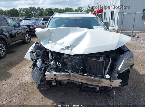 5N1DR2MM8HC649762 2017 NISSAN PATHFINDER Белый Вид задней части салона