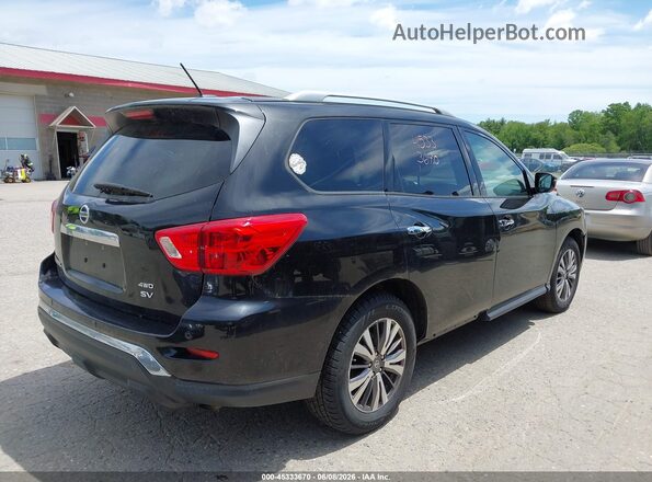 5N1DR2MM8HC663449 2017 NISSAN PATHFINDER Black Trasero derecho