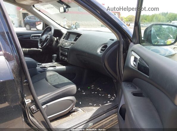 5N1DR2MM8HC663449 2017 NISSAN PATHFINDER Black Vista interior delantera