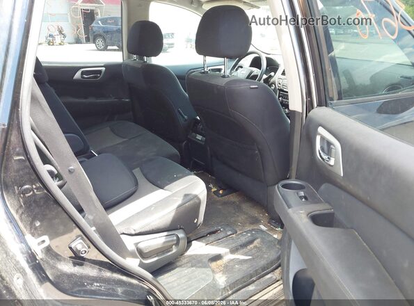 5N1DR2MM8HC663449 2017 NISSAN PATHFINDER Black Vista de la etiqueta del VIN