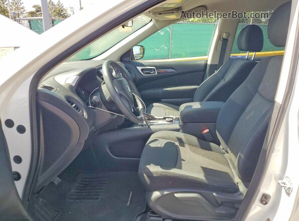 5N1DR2MM8HC678114 2017 NISSAN PATHFINDER White Front interior view