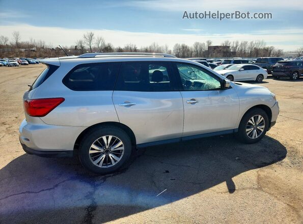 5N1DR2MM8HC690294 2017 NISSAN PATHFINDER Silver Задня права чверть