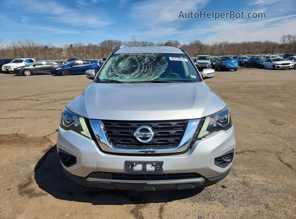 5N1DR2MM8HC690294 2017 NISSAN PATHFINDER Silver Вид спереду