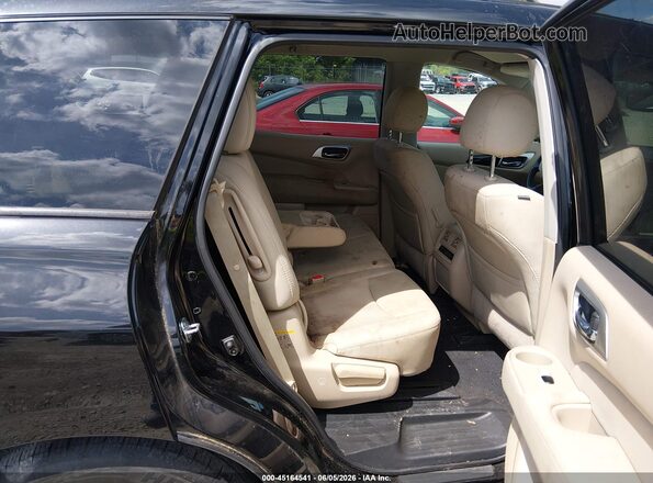 5N1DR2MM8HC693440 2017 NISSAN PATHFINDER Black Вид наклейки з VIN-кодом