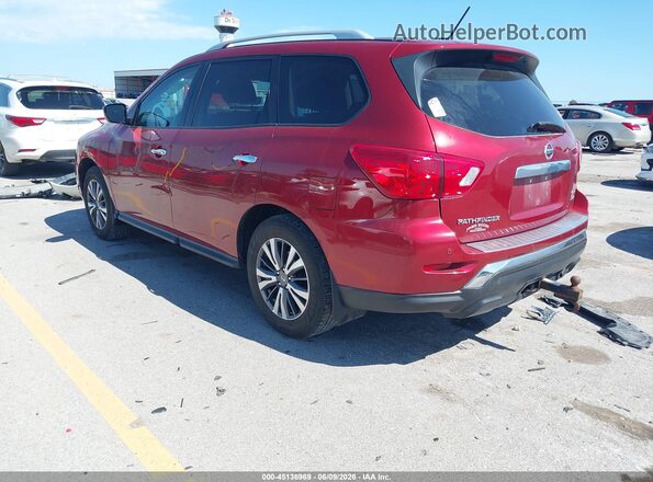 5N1DR2MM8HC696015 2017 NISSAN PATHFINDER Red 